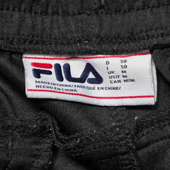 FILA Sweatpants Men M Black Athletic Stretch Jogger - Picture 3 of 7